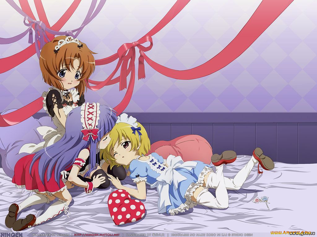 , higurashi, no, naku, koro, ni, ryuuguu, rena, furude, rika, houjou, satoko